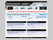 Tablet Screenshot of hypersweep.com